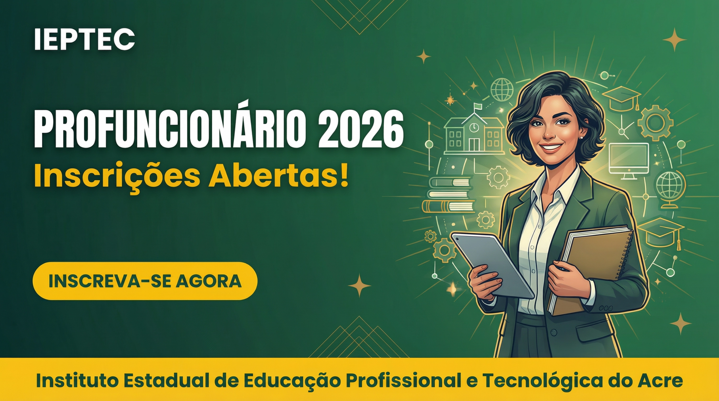 PROFUNCIONÁRIO 2026 - Inscrições Abertas