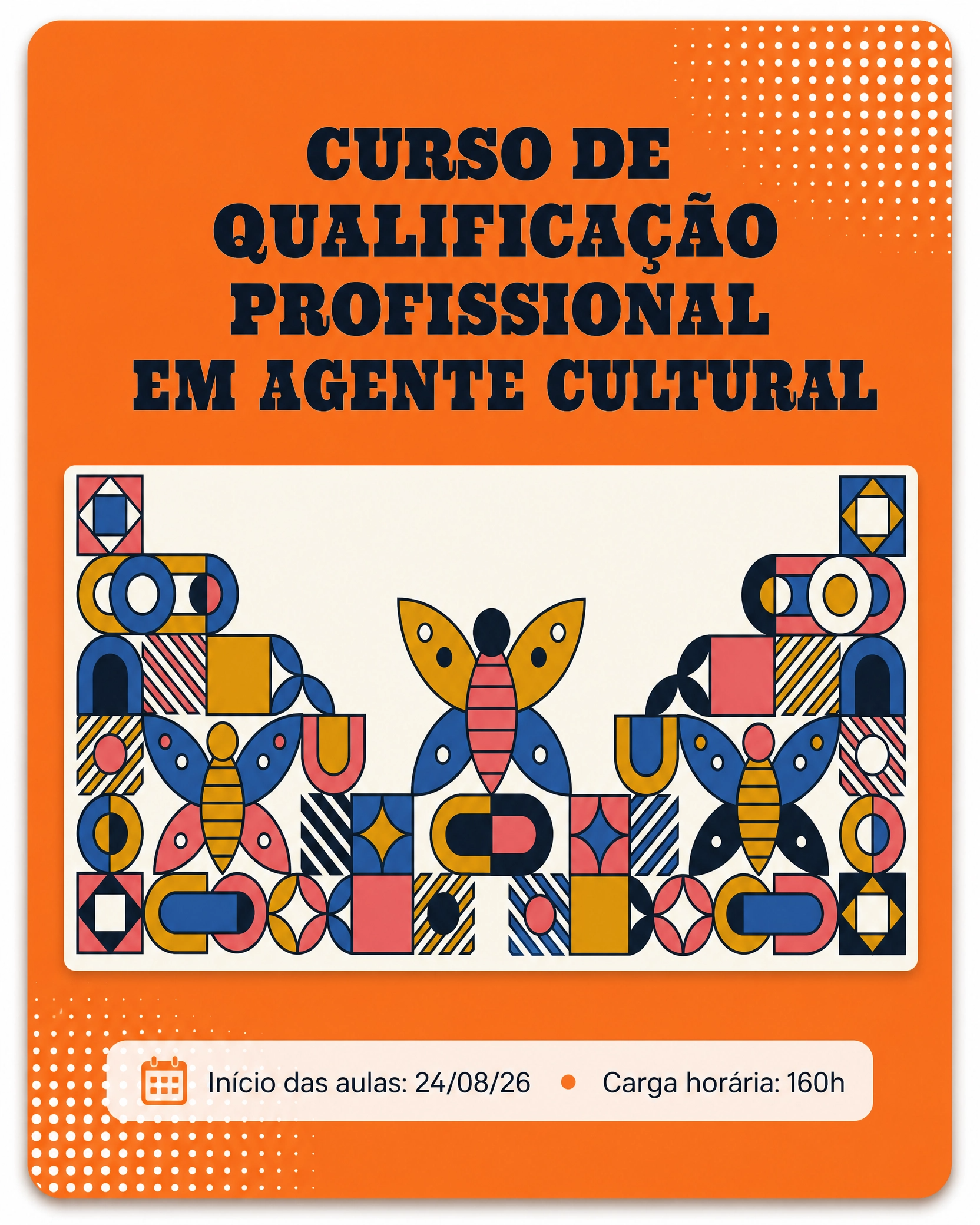 Curso de Qualificação Profissional em Agente Cultural